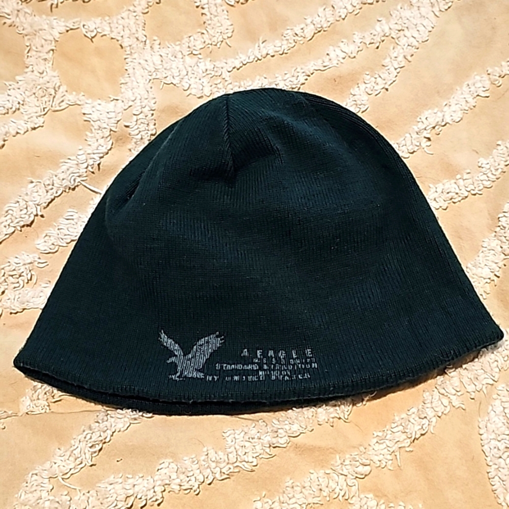 Men's Black Beanie Hat